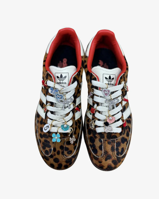 ADIDAS SAMBA LEOPARD CHARM